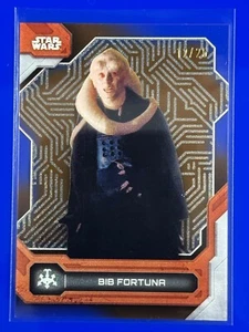 Bib Fortuna Return of the Jedi 12/25 Orange Topps Star Wars High Tek 2024 #12 - Foto 1 di 3