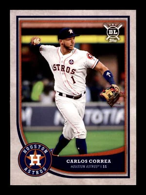 2018 Topps Big League #200 Carlos Correa Houston Astros - Image 1 of 2