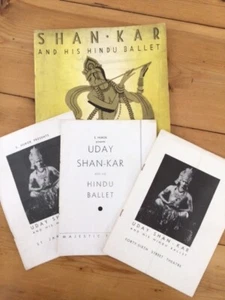 ARCHIVE original 1937-38 SHAN-KAR Hindu Ballet, Hurok, performance & souvenir pr - Picture 1 of 8