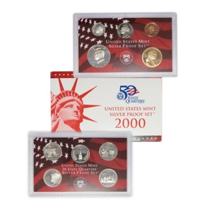 2000-S US Silber Proof Set - Bild 1 von 2