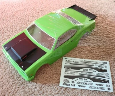 TEAM ASSOCIATED DR10 REAKT GREEN  DRAG RACE CAR BODY 1/10 AE factory painted - Image 1 of 4