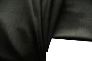PURE WOOL BLACK SHADOW RHOMBUS WEAVE LUXURY TAILORING MADE IN ITALY FOR DIOR E86 - Picture 1 of 10