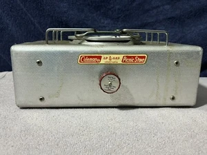 Vintage Coleman Aluminum Picnic Stove 5404 Single Burner - Picture 1 of 8