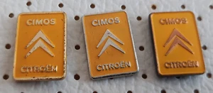 CIMOS Citroen Koper car logo Slovenia ex Yugoslavia vintage pins badge - Picture 1 of 1