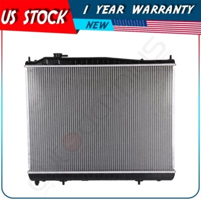Fits 96-00 Nissan Pathfinder 3.3L V6 Replacement Brand Aluminum Radiator 2075 - Image 1 of 4