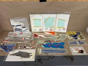 NOS LOT Suzuki GSXR Yamaha R1 DECAL EMBLEM Vintage 900 F4 - Picture 1 of 8