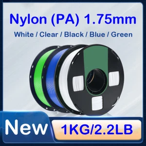 1KG/2.2LB 3D Printer Filament Nylon (PA) 1.75mm New - Picture 1 of 21