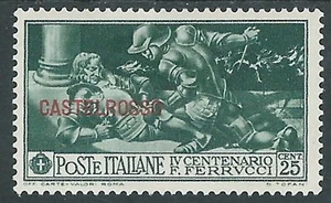 1930 CASTELROSSO FERRUCCI 25 CENT MH * - I41-2 - Imagen 1 de 1