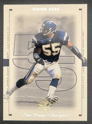 1999 SP Authentic - #73 Junior Seau - Image 1 of 2