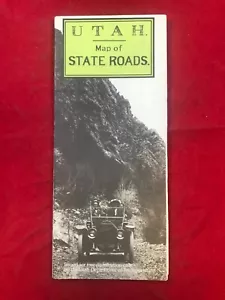 Utah Map of State Roads 1994 - Picture 1 of 3