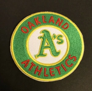 Oakland A’s Embroidered Iron On Patch - Picture 1 of 1