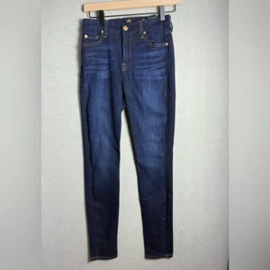 7 For All Mankind The Mid Rise Ankle Skinny Jeans Women’s size 26 - Picture 1 of 12