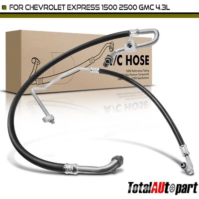 Conjunto de manguera de línea de succión y descarga de aire acondicionado para Chevrolet Express 1500 GMC 4,3 L Foto 1 de 4