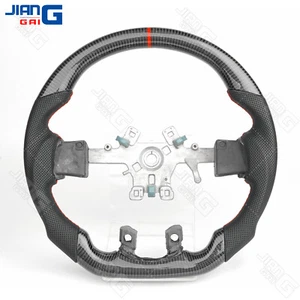 Fit Dodge Ram 1500 2500 3500 Steering Wheel Real Carbon Fiber 12-18 with Heated - Picture 1 of 7