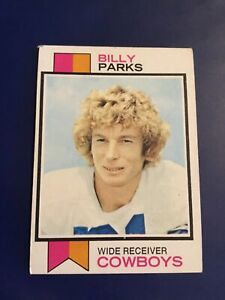 1973 Topps # 131 BILLY PARKS  Dallas Cowboys Football Card VG