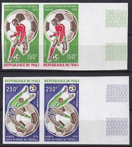 Mali 1974 Yvert A 207/08 Sports Soccer Football MNH VF - Picture 1 of 1