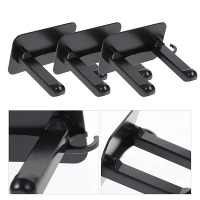  3 Pcs Support Sèche Cheveux Mural Pour Sèche-cheveux Porte-cheveux Rack De - Photo 1/4