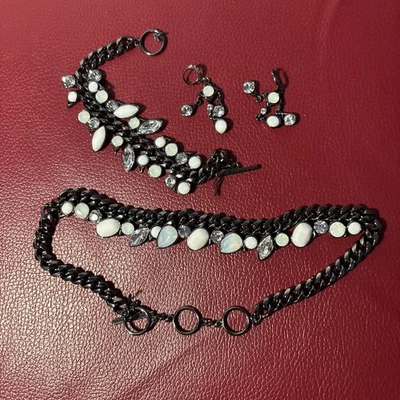 Givenchy Fashion Jewelry-3 Pc. Set-Earrings Necklace Bracelet  - Image 1 of 4