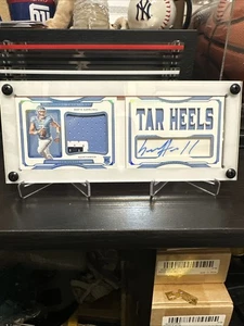2022 Sam Howell Panini National Treasure RPA Booklet #02/25 “Tar Heels” - Picture 1 of 20