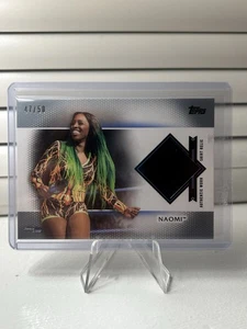 2017 Topps WWE Naomi Worn Shirt Relic /50 - Picture 1 of 2
