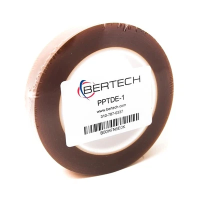 Bertech Double Sided Polyimide Tape, 1 Mil, 1 in wide, 36 yds, Silicon - NIB - Image 1 of 3