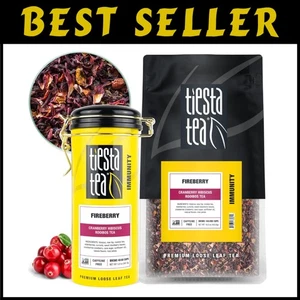 Koffeinfreier Fireberry Cranberry Hibiskus Loseblatt Tee - Bild 1 von 11