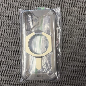 Funda con soporte UAG Plasma XTE para MagSafe para iPhone 16 - Ceniza/Titanio - Imagen 1 de 2