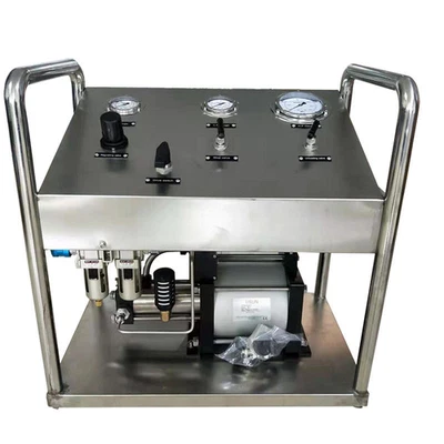USUN Model:US-GB40 Portable Pneumatic Driven Gas Pressure Testing Pump Unit#NEW - Image 1 of 4