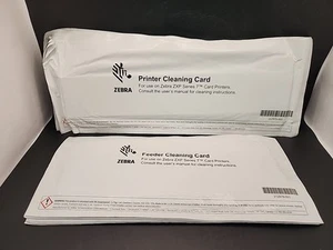 NEW Zebra Cleaning Kit for ZXP Series 7 Feeder Cleaning & Printer Cleaning Cards - Afbeelding 1 van 8