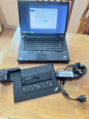 Notebook Lenovo Thinkpad T530 / i5 3320M /8GB  RAM/ SSD 256 /15,6/ LINUX Mint - Bild 1 von 4