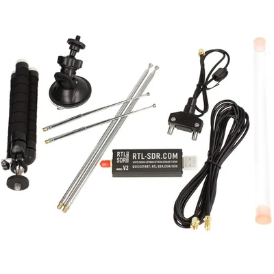 RTL-SDR Blog R820T2 V3 ORIGINAL- RTL2832U Software Defined Radio + Antennen KIT