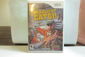 Deadliest Catch Sea of Chaos Nintendo Wii - Complete CIB - Picture 1 of 3