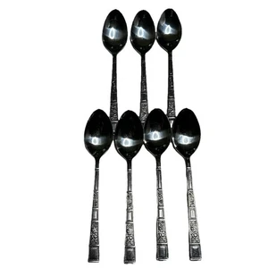 Rose Flatware Spoons Floral SRB72 RICKI Pattern Rogers Co Stanley Roberts - Bild 1 von 4