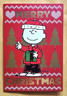 Tarjeta de felicitación Feliz Navidad Peanuts (+sobre 5x7") Foto 1 de 4