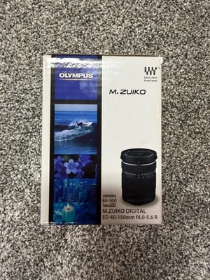 Olympus M.Zuiko 40-150mm f/4.0-5.6 Zoom Lens - Black - Image 1 of 2