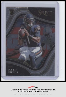 2021 Panini Select Field Level #350 Justin Fields RC - Image 1 of 2