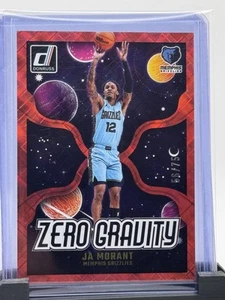 Donruss #9 Ja Morant 2024-25 gravedad cero diamante rojo #/75 - Imagen 1 de 2