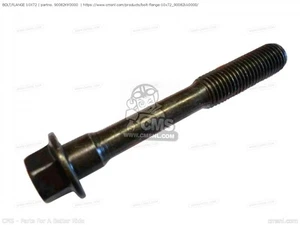 Honda XR250R Cylinder Head Flange Bolt Stud 10x72 90082-KK0-000 - Picture 1 of 1