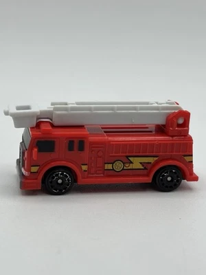 Micro Machines Series 1 Fire & Rescue RED Fire Truck Ladder Truck HASBRO 2020 - Image 1 of 4