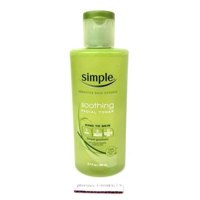 Simple Kind To Skin Soothing Facial Toner Green Bottle Original Formula 6.7oz - Image 1 of 4