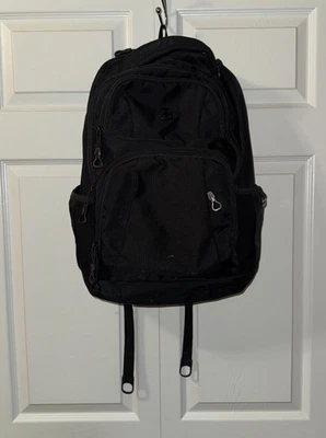 Swiss Gear Black Backpack with Laptop Pocket Luggage Strap Adjustable Straps - Image 1 of 4