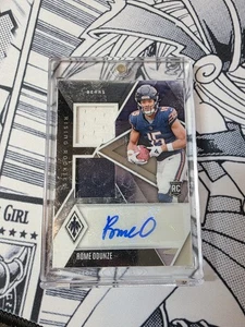 2024 Panini Phoenix - Rising Rookies Dual Patch Auto Rome Odunze #RRDP-ROE /149 - Picture 1 of 3