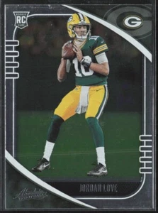 Jordan Love 2020 Panini Absolute #162 Rookie RC Green Bay Packers - Imagen 1 de 3
