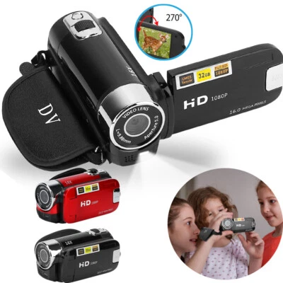 INOVA 1080P HD Digital Video Camera Camcorder 16X Zoom YouTube DV AV Vlogging Recorder