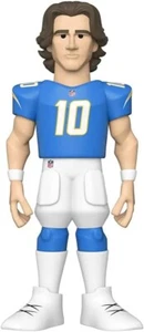 Vinyl Gold NFL Chargers Justin Herbert 12 inch Figure Funko - Picture 1 of 2
