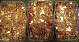 2000 - 2023 Lincoln cent 3 lb grab bag BU Uncirculated Red - Picture 1 of 1