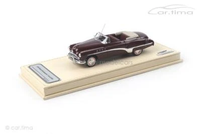 Buick Roadmaster Convertible Royal Maroon Tsm 1:43 TSMCE154306 - Image 1 of 4