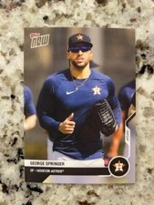 2020 TOPPS NOW ROAD TO OPENING DAY RTOD CARD HOUSTON ASTROS GEORGE SPRINGER
