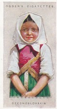 OGDEN'S ITC CHILDREN OF ALL NATIONS TOBACCO CARD #12 - CZECHOSLOVAKIA
