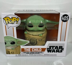 FUNKO POP! STAR WARS: THE MANDALORIAN - CHILD W/ BAG #405 Baby Yoda - Picture 1 of 4